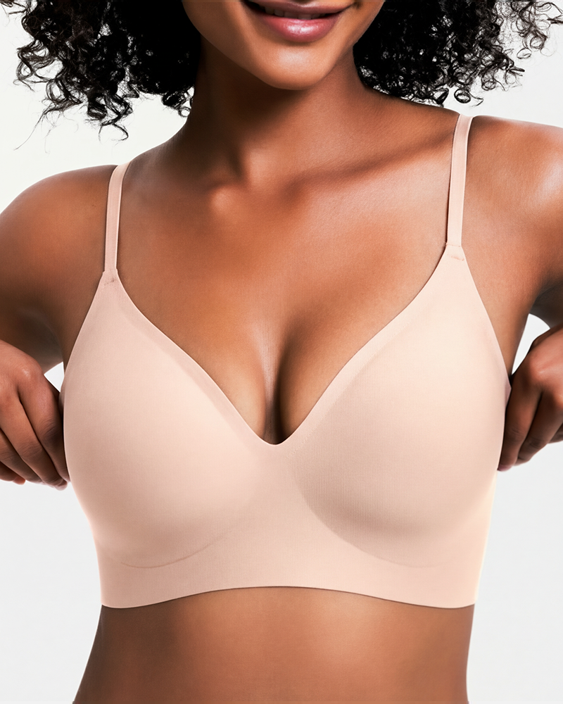 Curvefaja Comfort Fit Seamless Wireless Bra