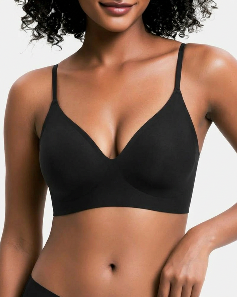 Curvefaja Comfort Fit Seamless Wireless Bra