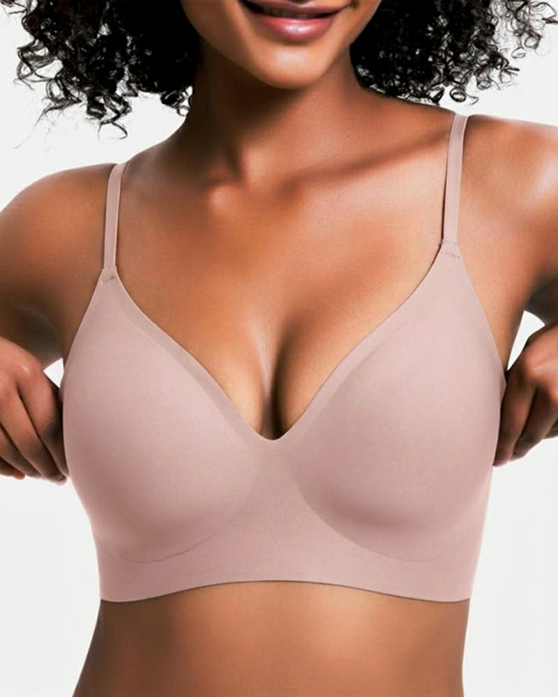 Curvefaja Comfort Fit Seamless Wireless Bra
