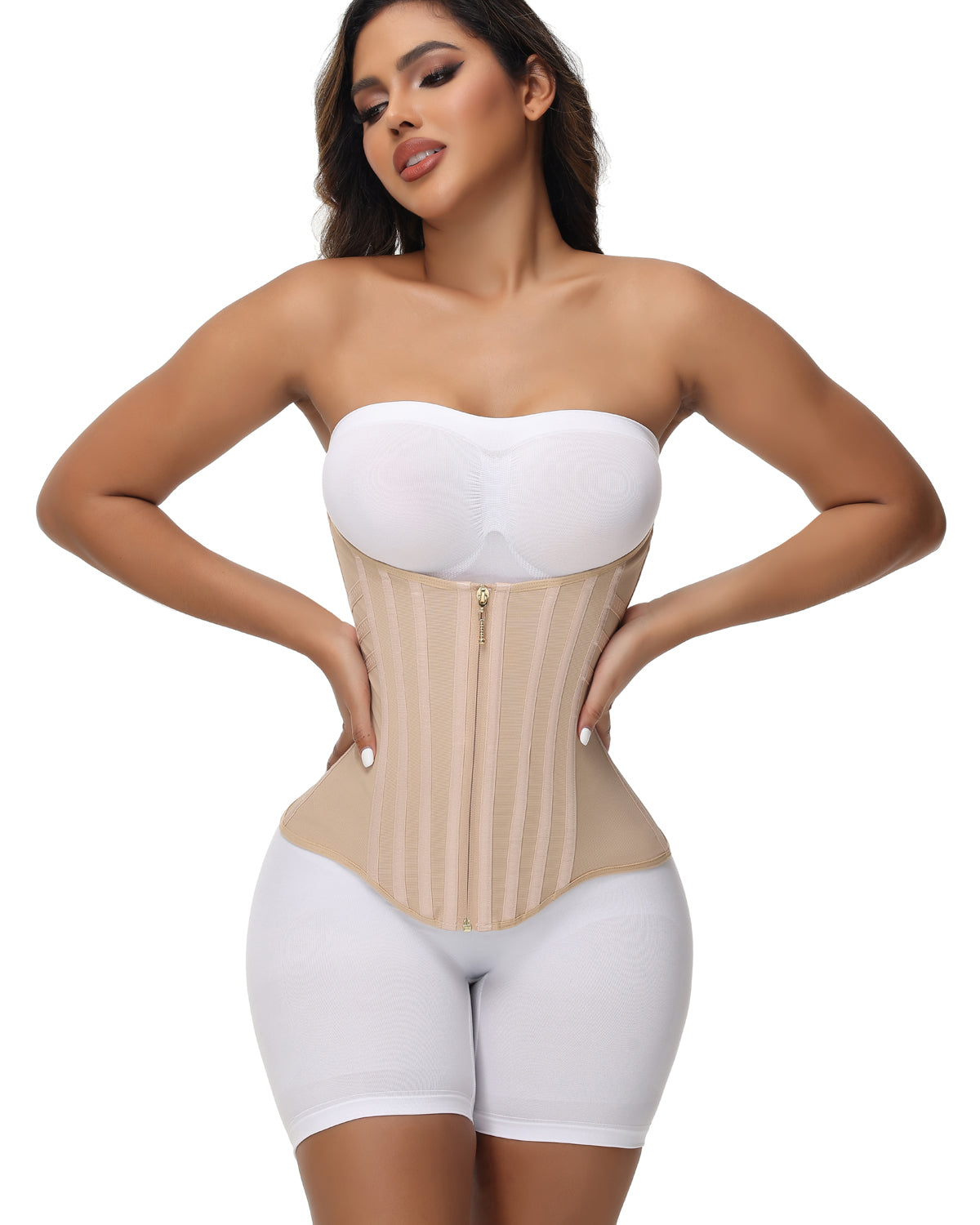 Curvefaja® Curved Boned Waist Trainer High Compression Tiny Waist Corset