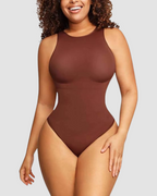 Curvefaja® Crew Neck Sleeveless Sculpting Bodysuit Shapewear