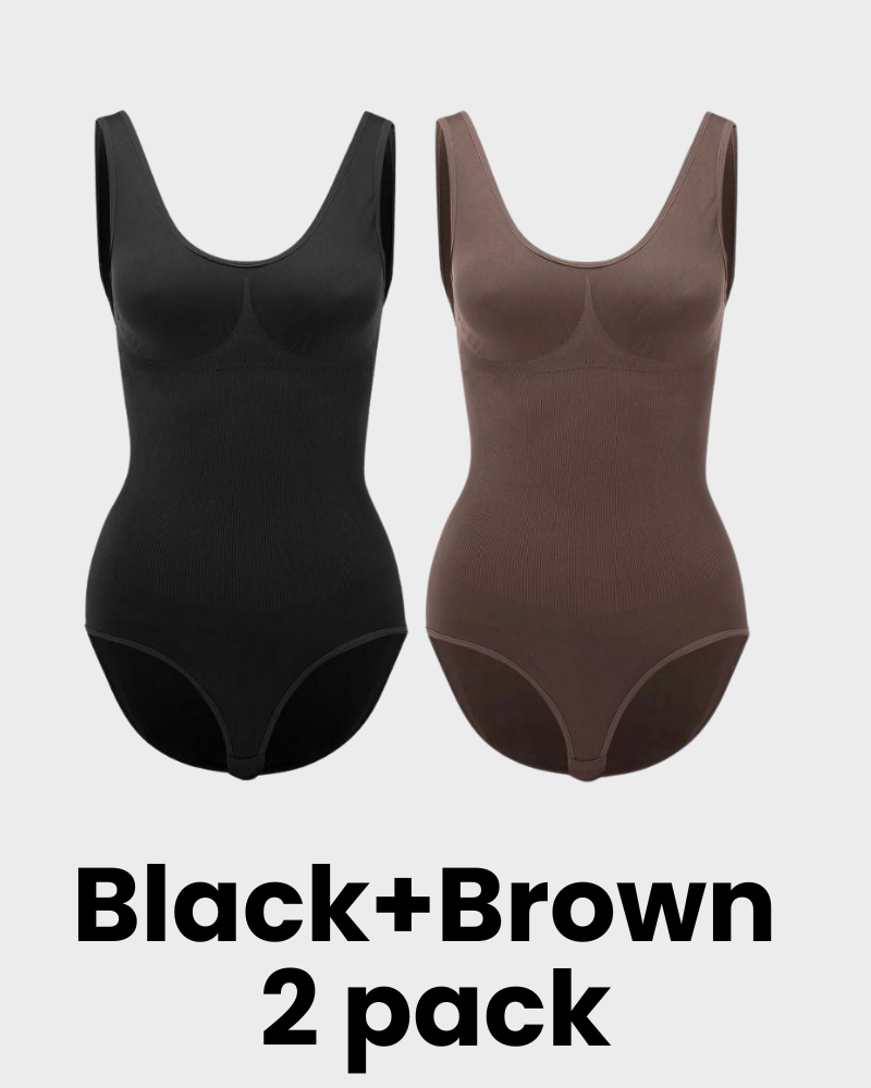 Curvefaja® Smoothing Seamless Tank Top Bodysuit Tummy Control Shapewear