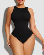 Curvefaja® Crew Neck Sleeveless Sculpting Bodysuit Shapewear