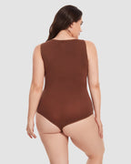 Curvefaja® Crew Neck Sleeveless Sculpting Bodysuit Shapewear