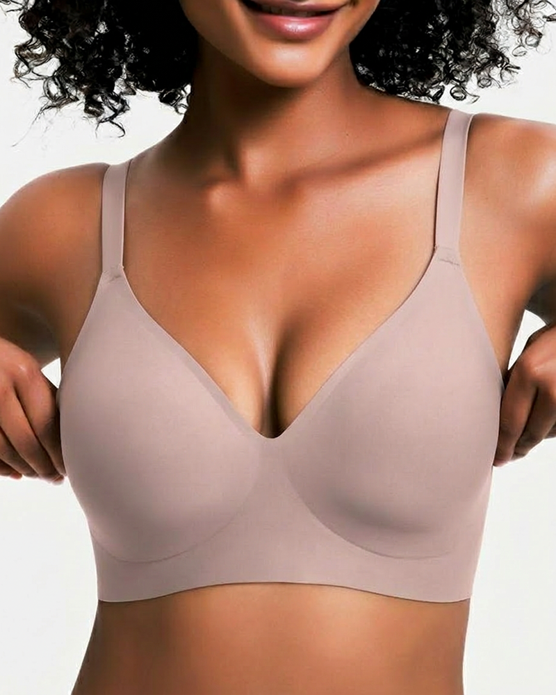 Curvefaja Comfort Fit Seamless Wireless Bra