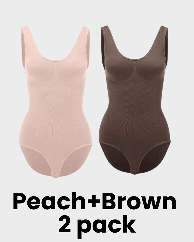 Curvefaja® Smoothing Seamless Tank Top Bodysuit Tummy Control Shapewear