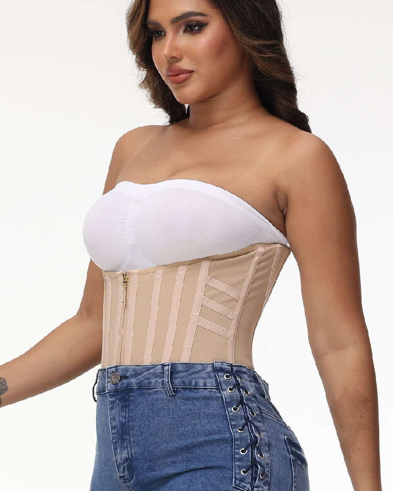Curvefaja® Curved Boned Waist Trainer High Compression Tiny Waist Corset