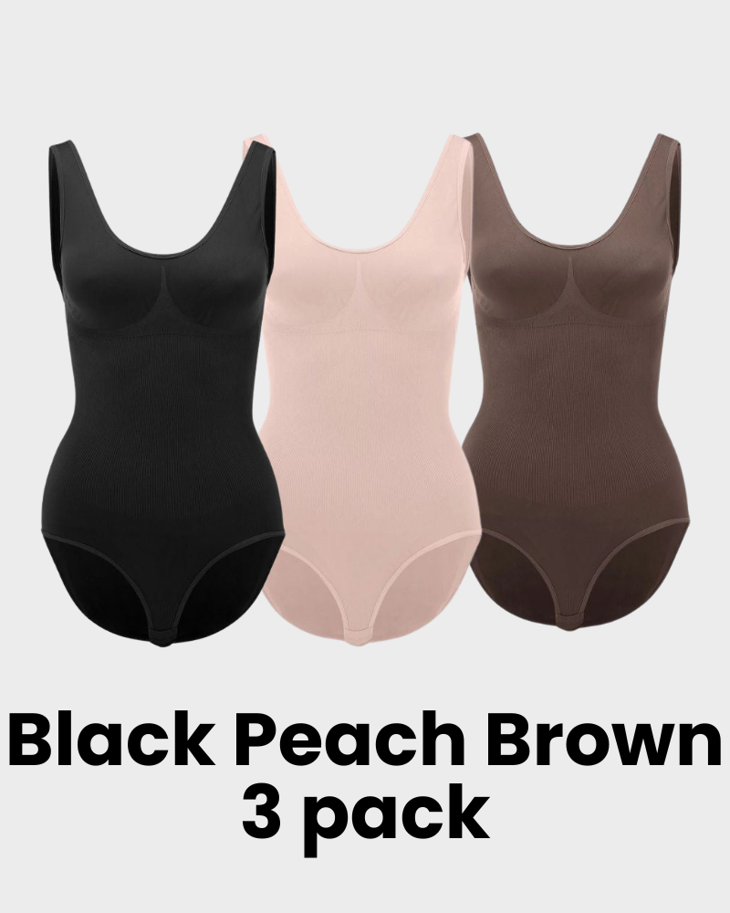 Curvefaja® Smoothing Seamless Tank Top Bodysuit Tummy Control Shapewear