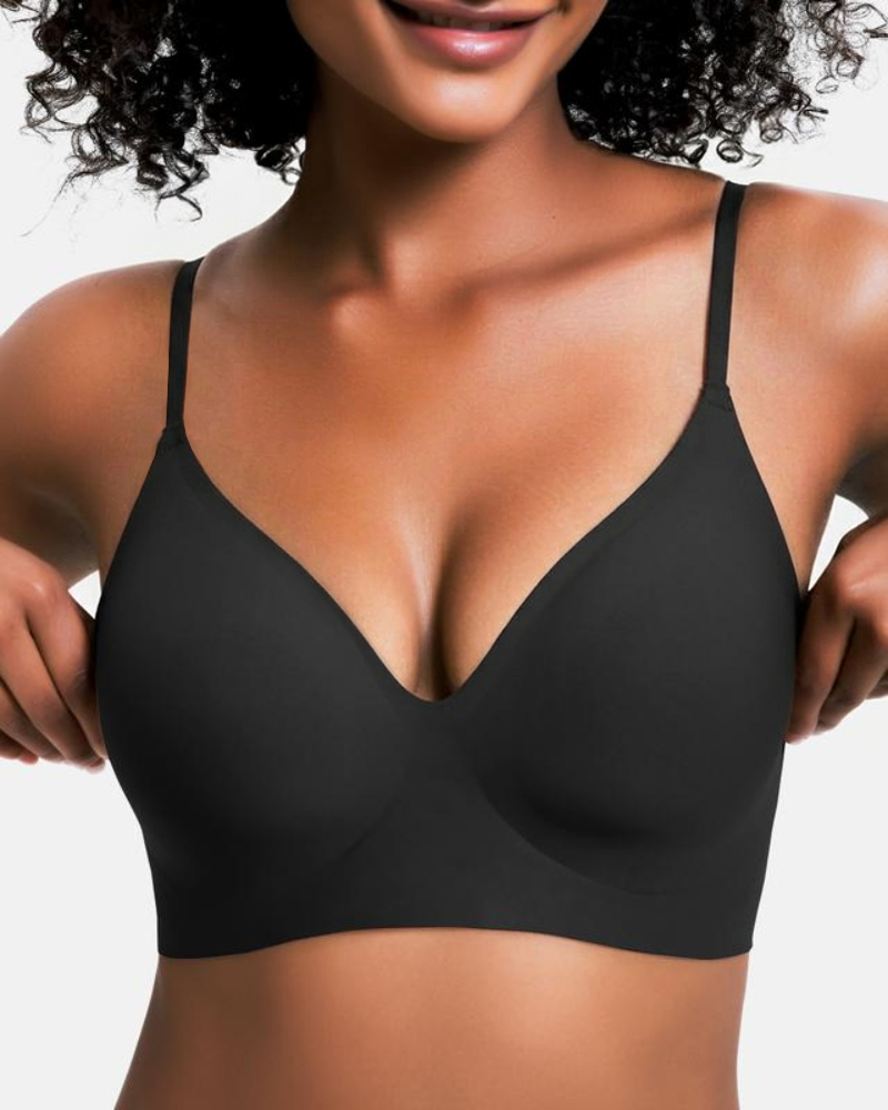 Curvefaja Comfort Fit Seamless Wireless Bra