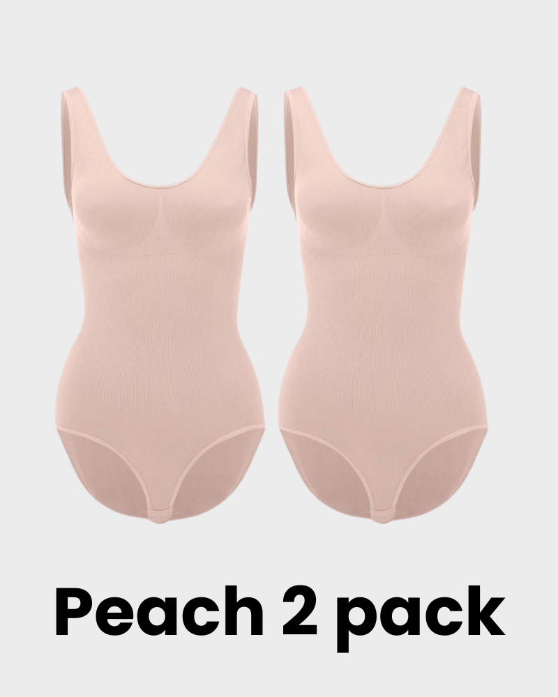 Curvefaja® Smoothing Seamless Tank Top Bodysuit Tummy Control Shapewear