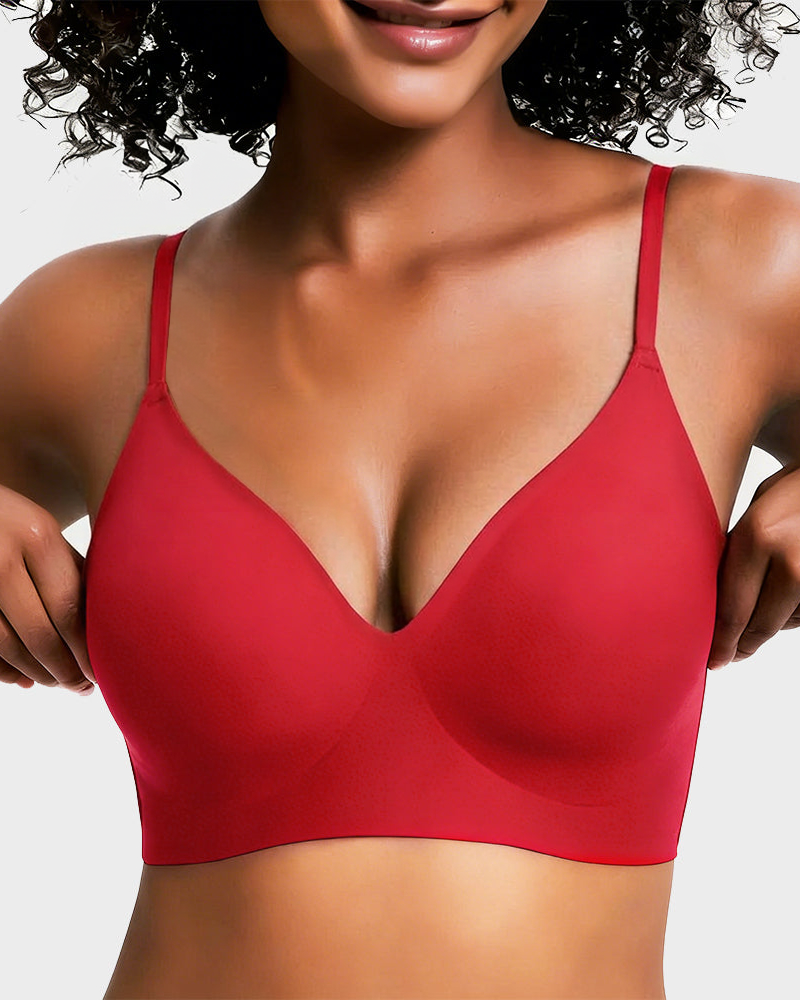 Curvefaja Comfort Fit Seamless Wireless Bra