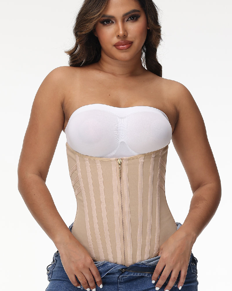 Curvefaja® Curved Boned Waist Trainer High Compression Tiny Waist Corset