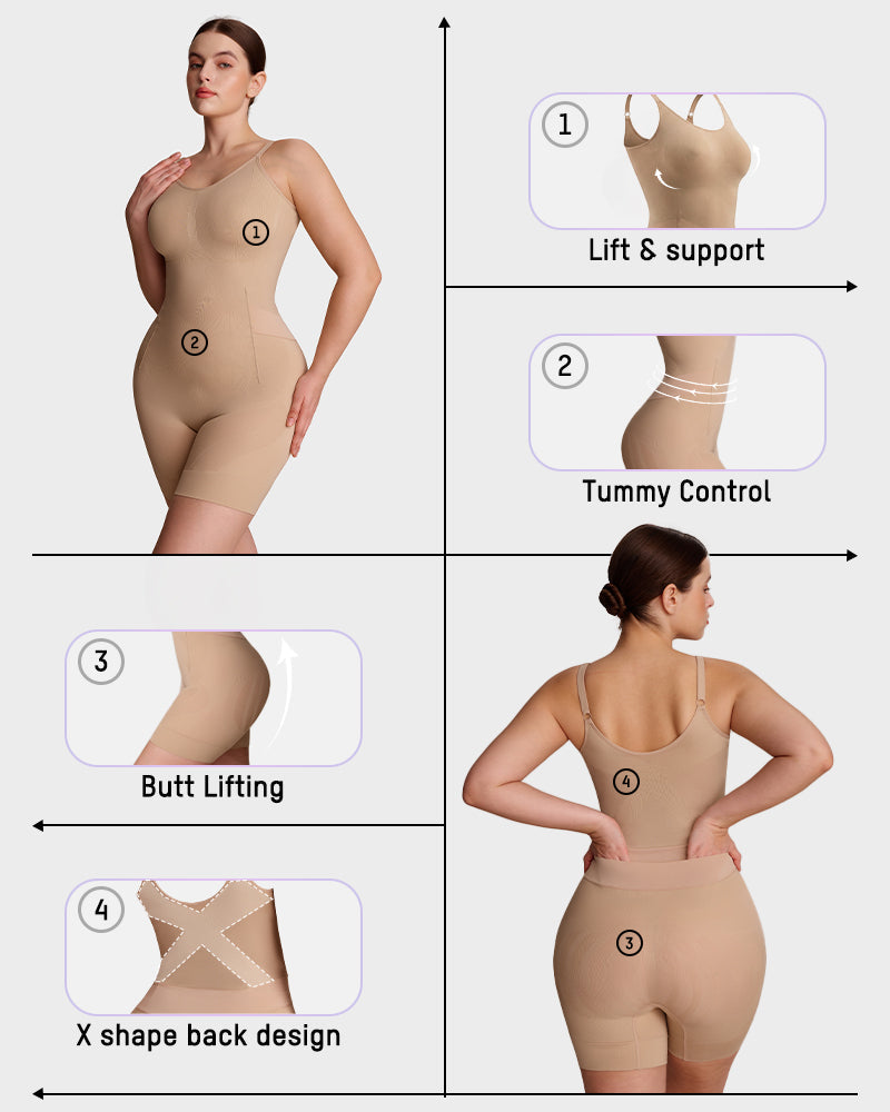Curvefaja Easyslide™ Sculpting Bodysuit