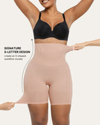 Curvefaja Shapewear Tummy Control Shorts for Women Seamless High Waisted Body Shaper Thigh Slimming Underwear Girdle
