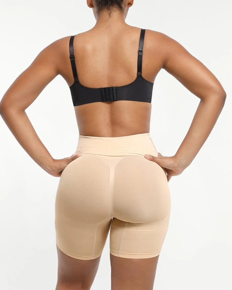 Curvefaja Shapewear Tummy Control Shorts for Women Seamless High Waisted Body Shaper Thigh Slimming Underwear Girdle
