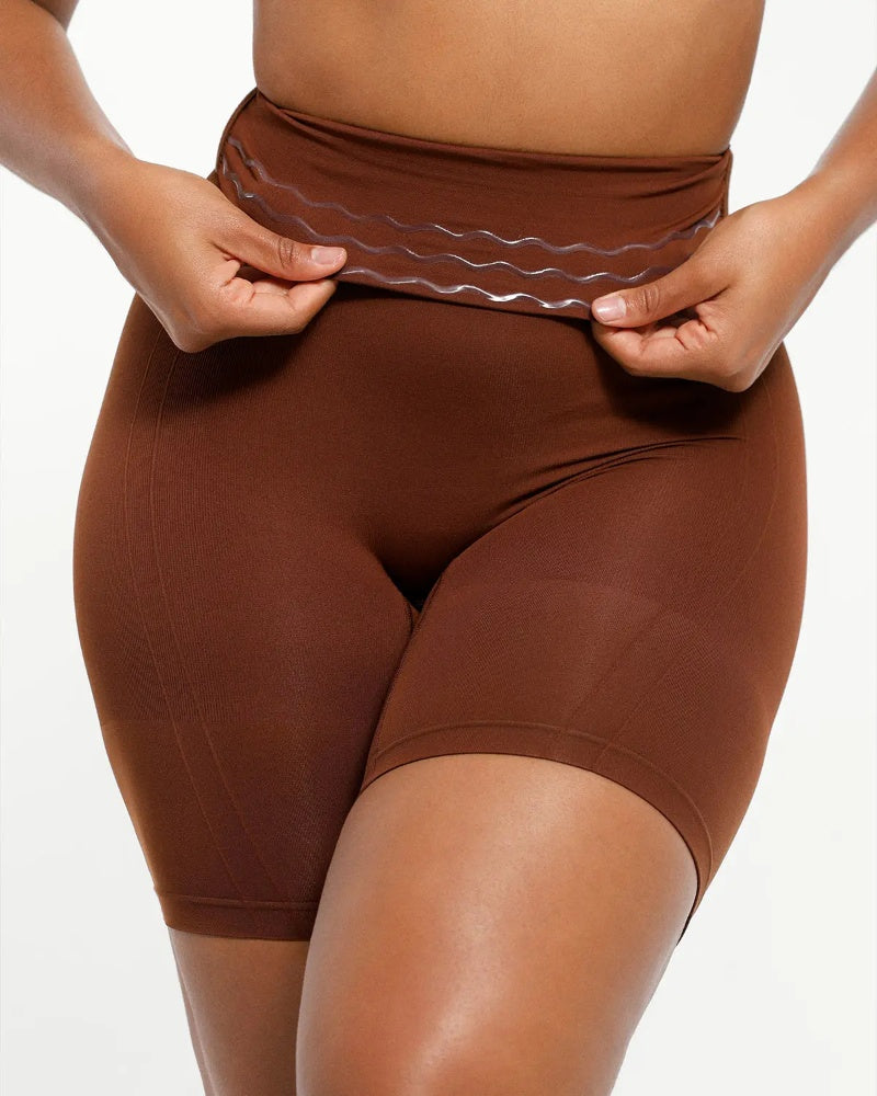 Curvefaja Shapewear Tummy Control Shorts for Women Seamless High Waisted Body Shaper Thigh Slimming Underwear Girdle