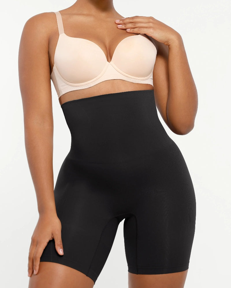 Curvefaja Shapewear Tummy Control Shorts for Women Seamless High Waisted Body Shaper Thigh Slimming Underwear Girdle