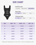 Snap Button Triangle Shaping Bodysuit