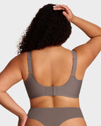 Curvefaja Womens Wireless Bras V Mesh Comfortable Bralette Supportive