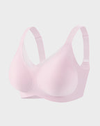 Curvefaja Womens Wireless Bras V Mesh Comfortable Bralette Supportive