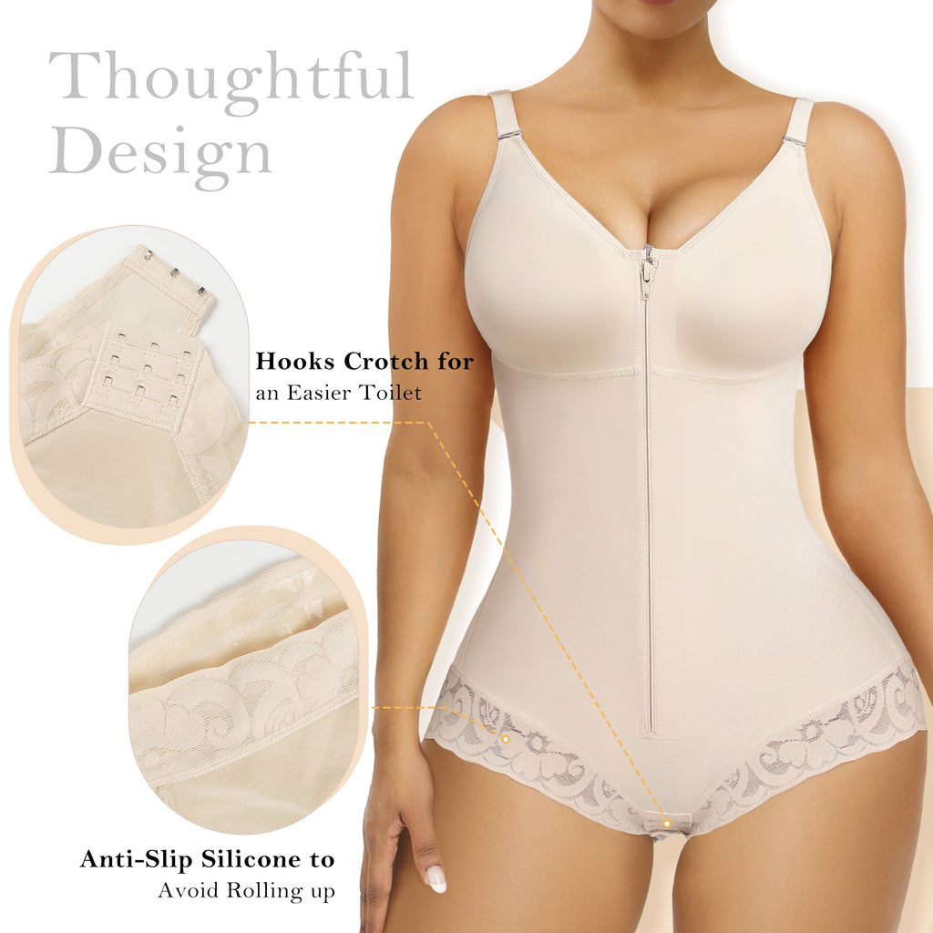 Curvefaja Fajas Colombianas Moldeadoras Postpartum Tummy Control Shapewear for Women Body Shaper Girdles Compression Garment