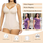 Curvefaja Fajas Colombianas Moldeadoras Postpartum Tummy Control Shapewear for Women Body Shaper Girdles Compression Garment