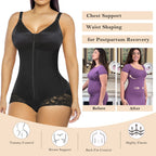 Curvefaja Fajas Colombianas Moldeadoras Postpartum Tummy Control Shapewear for Women Body Shaper Girdles Compression Garment