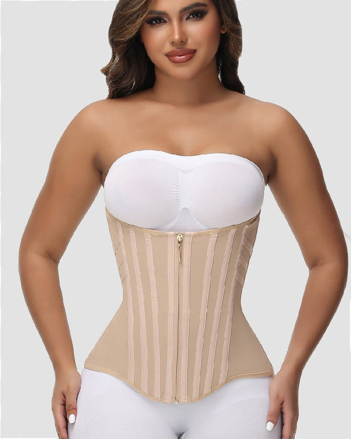Curvefaja® Curved Boned Waist Trainer High Compression Tiny Waist Corset