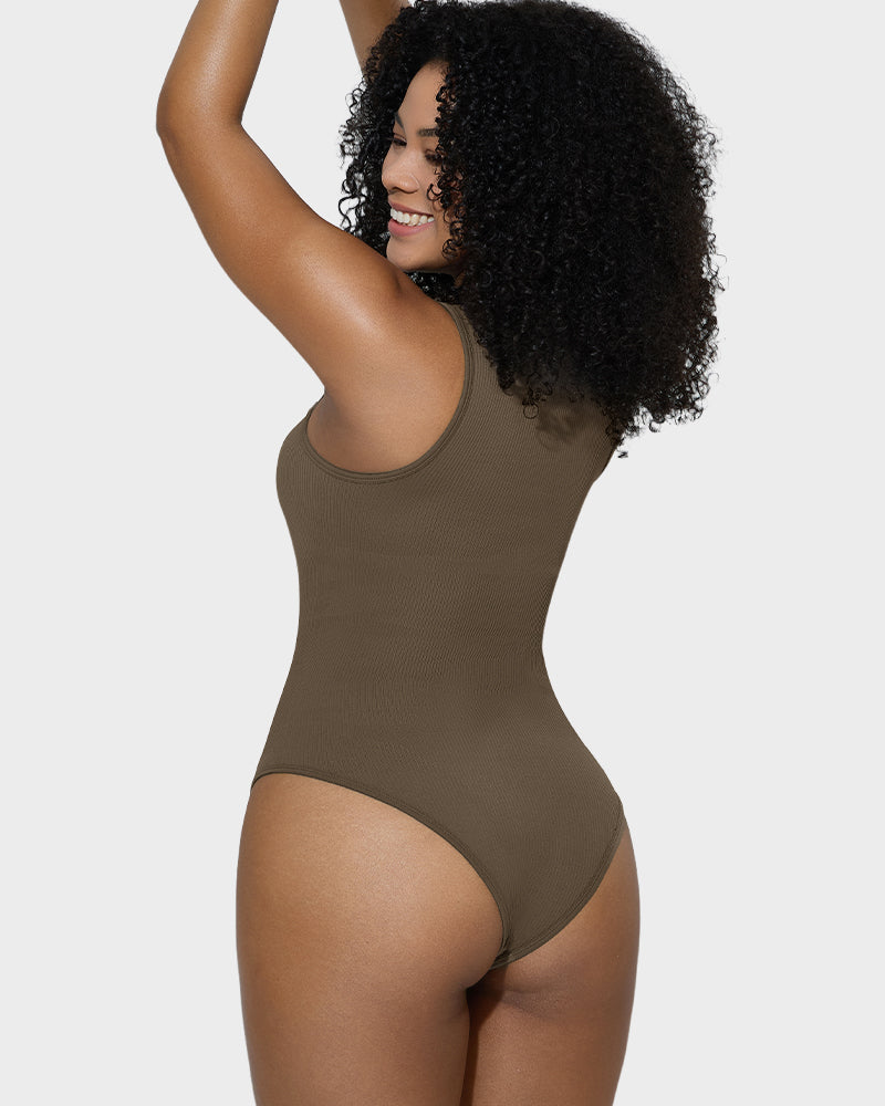 Sleeveless Tummy Control Tank Tops Bodysuits