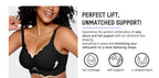 Curvefaja Soft Full Coverage Scalloped Wireless Jelly Bra