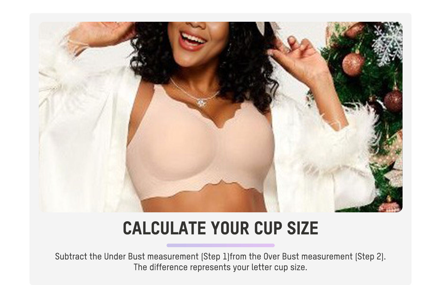 Curvefaja Soft Full Coverage Scalloped Wireless Jelly Bra