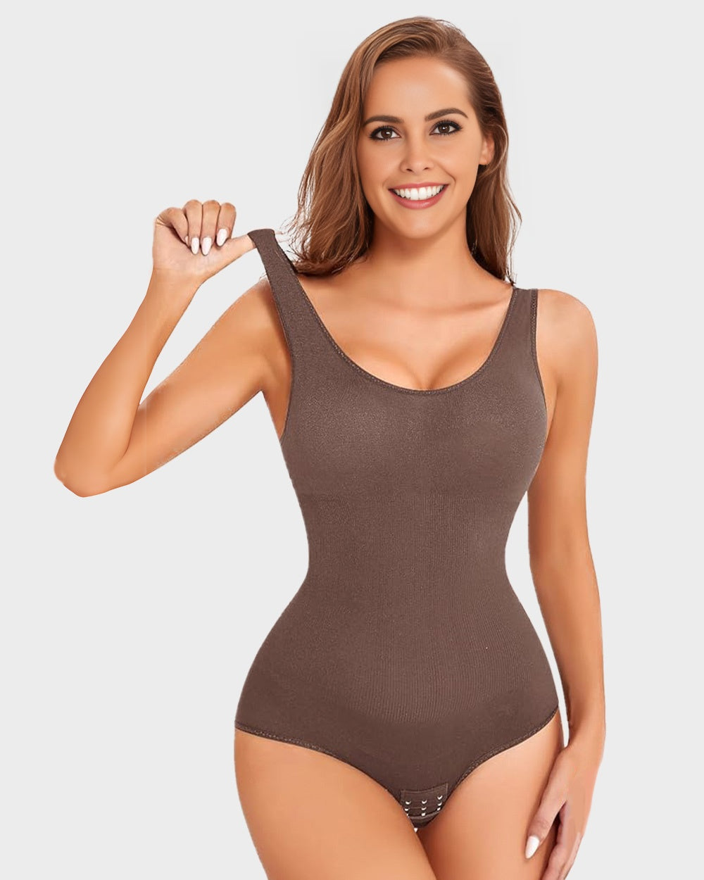 Curvefaja® Smoothing Seamless Tank Top Bodysuit Tummy Control Shapewear
