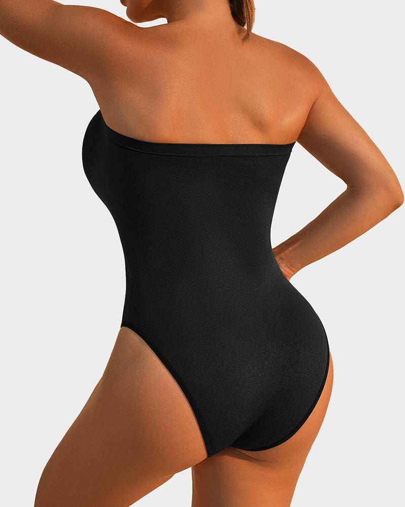 Curvefaja® Strapless Tummy Control Sculpting Bodysuit